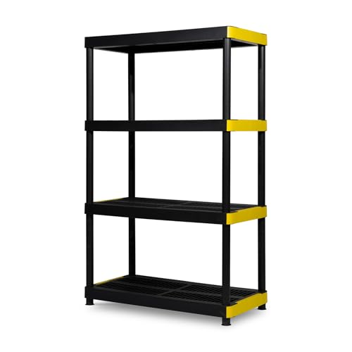 Simpli-Magic 4-Tier Plastic Shelving
