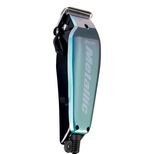 Image of ASBAH Men Professional Metallic Clipper | Corded Trimmer With 8 Guide Comb| One Year Warranty, Lifetime Repair & Services, Multicolour