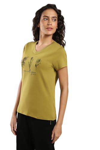 Image of Van Heusen Women's Cotton Relaxed Fit T-Shirt