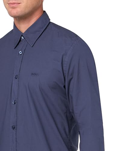 BOSS Men's Soft Flannel Button Down Shirt3