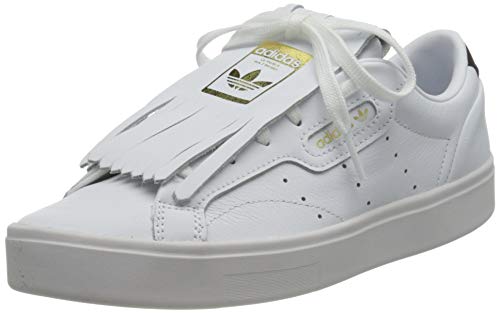 adidas Sleek W Sneakers voor dames, zwart.