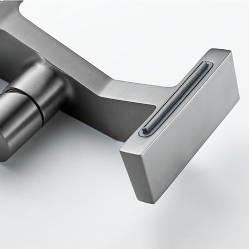 Grifo de cascada dorado con monomando elegante para lavabo de baño de lujo LWX 2