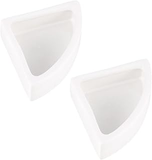 CRILSTYLEO 2 Peças Tigela De Água De Tartaruga Réptil Tartaruga Prato De Água Lagarto Comida Hamster Tigela De Comida De Cerâmica Tigela De Comida De Pequeno Animal Cobaia Prato De Comida