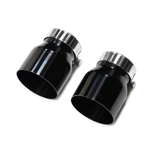 Embout d'échappement 60mm noir pour BMW F22 F30 F32 M235i M140i M340i