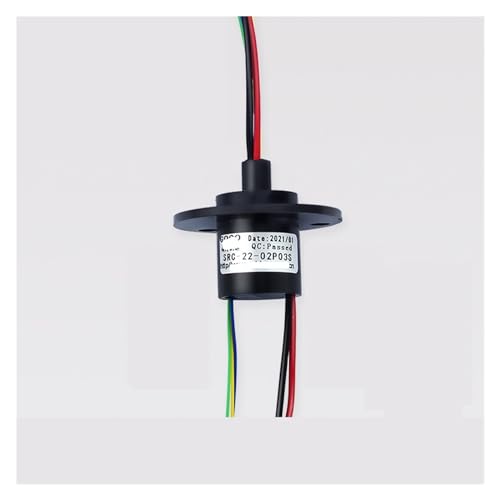 Bague collectrice électrique sans interférence à brosse de signal