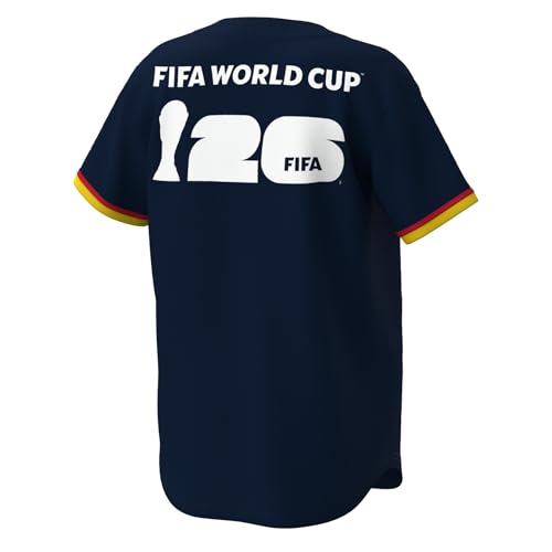 Image of Outerstuff FIFA World Cup 2026 Mens Short Sleeve Button Front Baseball Jersey
