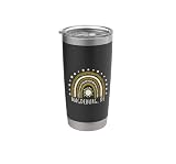 Magdeburg DE Deutschland Deutschland Nice Rainbow Design Doppelwandiger Edelstahl-Thermobecher