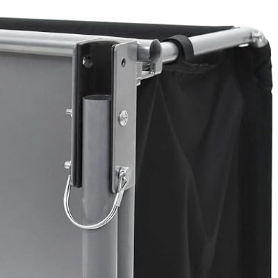 Bike Trailer Bicycle Cargo Trailer Tow Bicycle Cart Steel and Polyester vidaXL vidaXL
