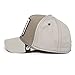 Goorin Bros. The Farm All Over Canvas Adjustable Unisex Trucker Hat, Grey (Pigeon 100), One Size