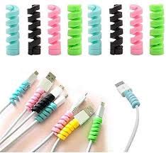 Charger Cable Protector Data Cable Saver Charging Cord Protective Cable Cover Set of 3 (12 Pieces)-image-26