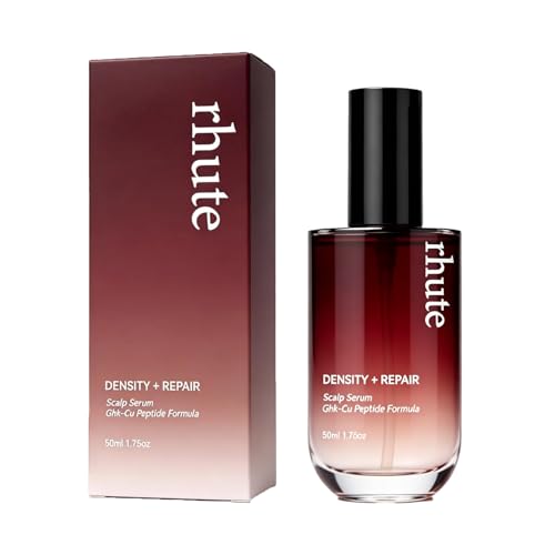 LTNFTA Rhute Hair Serum Density + Repair Scalp Serum with Caffeine for Weak or Damaged Haireptide Niacinamide & Plant Stem Cell Extracts Strengthens Hair Lightweight for All Hair Types