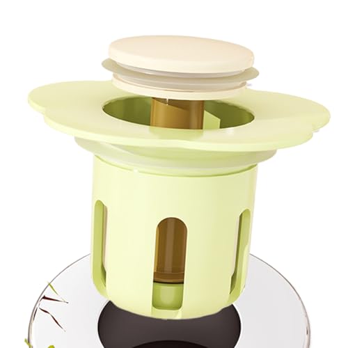 Tapón De Fregadero De Baño | Elevador De Silicona Impermeable Con Filtro Anti-Cabello | Accesorio Resistente Antiobstrucción para Fregaderos Sensor Residual