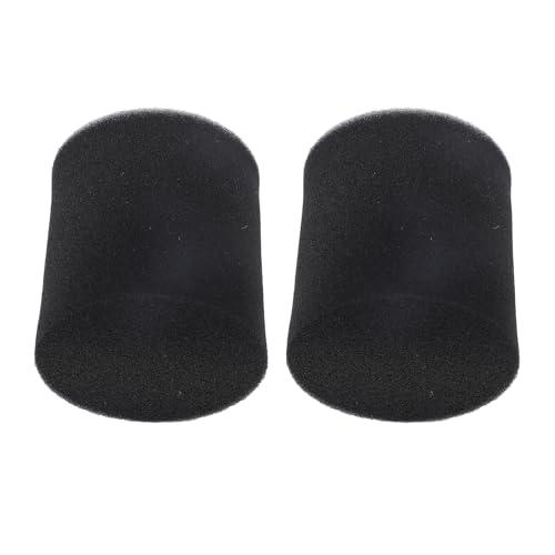 2Pcs 72mm x 60mm Speaker Port Tube Sponge, Subwoofer Bass Reflex Tube Bass Woofer Box Port Tube Vent Sponge for Enhanced Sound Effect