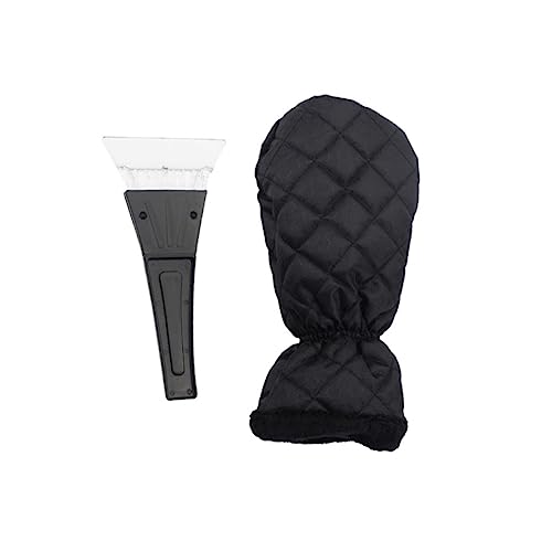 FAVOMOTO Snow Shovel Scraper Snow Ice Remover Tool Glove Ice Scraper Windshield Scraper Snow Shovel Car Ice Shovel Waterproof Ice Shovel
