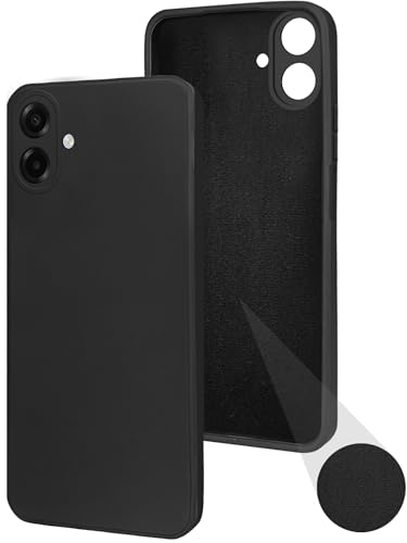 Image of Jkobi Back Case Cover for Samsung Galaxy A07 5G | F70e 5G (Inside Fiber Cloth with Matte Finish Silicone |Black)