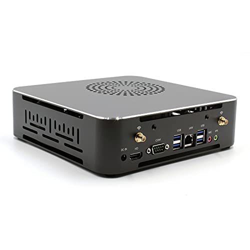 Mini Desktop PC, 8 Core i7 11700 Windows 10 Mini Computer, 16GB DDR4/512GB SSD, HDMI Display 4K 60Hz, Gigabit Ethernet, HDMI, Wi-Fi 6, BT 5.1, Mini Desktop Computer, RS232 Industrie PC, TPM 2.0