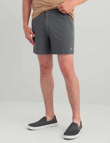 HUK Men's Next Level Camp 6" Performance Fishing Shorts, Lightweight, Quick-Dry, Elastic Waistband3