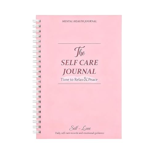 Ahuuen Planificador De Autocuidado | Bienestar Personal Portátil,Mejora Personal Cuaderno Diario - para Mejora, Productividad, Gratitud, Afirmación, Meditación, Mujeres, Adultas y Niñas