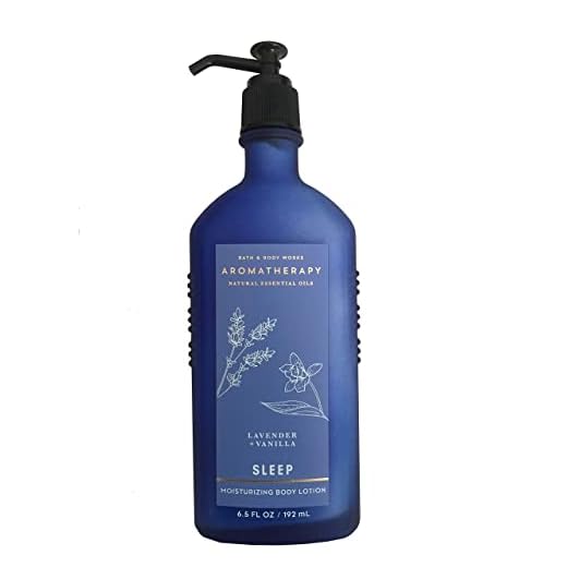 Bath & Body Works Aromatherapy Sleep - Lavender + Vanilla Body Lotion, 6.5 Fl Oz
