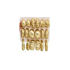 Gold-Chunky-9 pairs