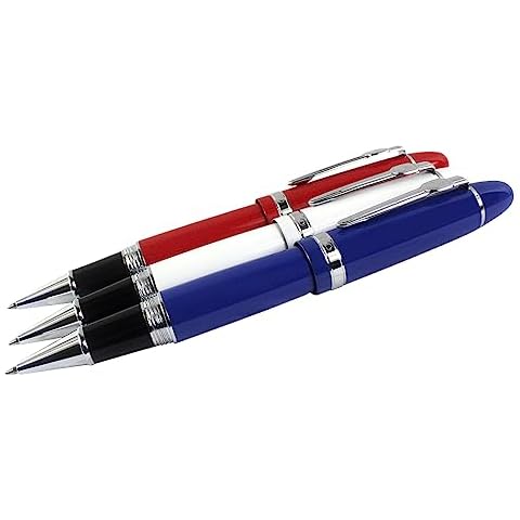 Zoohot Jinhao 159 Black Rollerball Pen Heavy Big Pen 3 Pieces in 3 Colors Cover