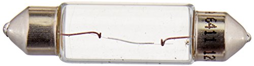 Hella 6411TB Bulb 6411 12V 10W Sv8.5-8 T3.25 10X41(2), Multi