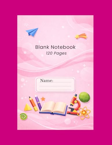 Blank Notebook: Large 8.5 x 11 Unlined Notebook for School, Students & Teens - 120 Pages (Smart Series Collection) image 2