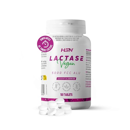 HSN Lactasa 5000 FCC ALU 180 Tabletas