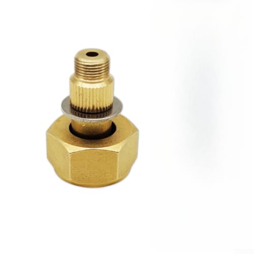 Adaptador de botella de gas de 30 mm para estufa de camping, Rusia, Ucrania, Europa, convertidor de aleación de cobre y latón para cocinar al aire libre, senderismo, picnics, 4,5 x 4 x 4 cm