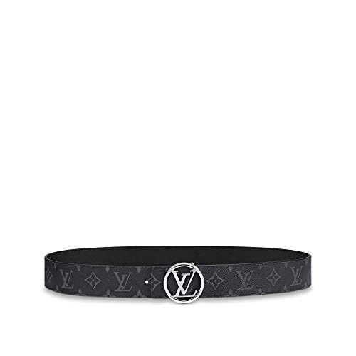 Louis Vuitton LV Circle 40mm Reversible Belt Black Grey (110 cm)