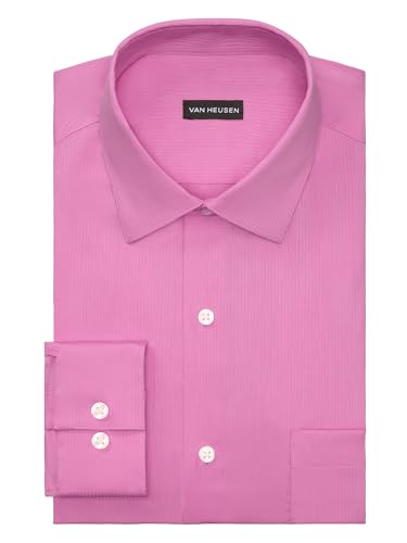 Image of Van Heusen Men's Dress Shirt Fitted Everyday Defense Stretch