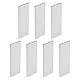 PATIKIL 12L14 Stahl für Messerherstellung Stahl, 7er Pack 4 x 1-1/2 x 1/8 Warmgewalzter Flachstahl Stahlblech für DIY-Blech, professionelle und Hobbynutzung.