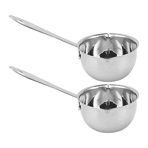 Milk Pan,150Ml Or 300Ml Mini Butter Warmer,Small Milk Pan All In One Flat Induction Nonstick Stainless Steel Milk Warmer,For Melted Butter,Milk Steaming,Milk Frothing,Dishwasher Safe (150Ml) #TOP4