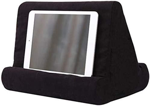 Fourd Almohada de espuma para portátil y tableta, soporte multifunción para reposo de regazo para iPad con bolsa (negro)