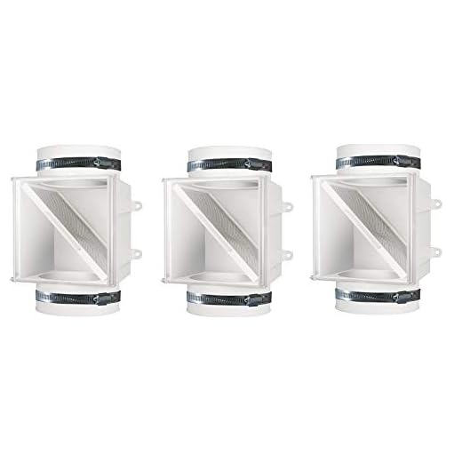 Dundas Jafine PCLT4WZW Dryer Duct Lint Trap, 1-Pack (3)