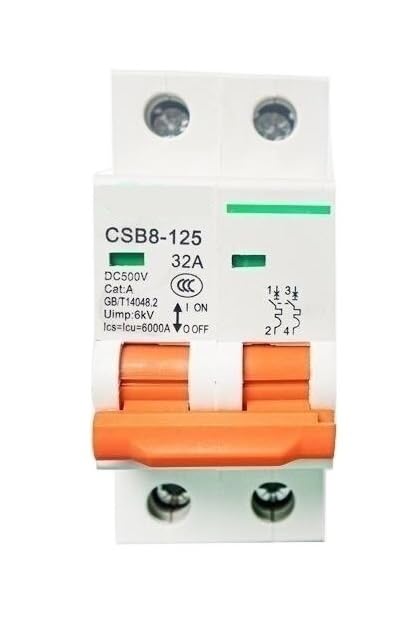 Disjoncteur photovoltaïque 3P 100A 1000V pour la protection des installations solaires CSB8