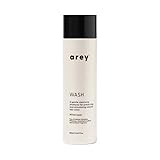 Arey Wash Shampoo for Women & Men | Delay + Reduce the Signs of Aging Grey Hair & Promote Healthier Strands | Proactive Clean Formula | Vegan, Gluten-Free & Cruelty-Free (8.45 Fl Oz, 30 Uses)