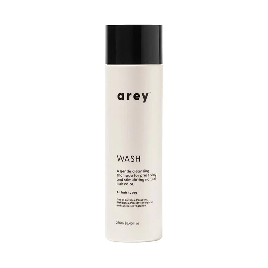 Sponsored Ad - Arey Wash Shampoo for Women & Men | Delay + Reduce the Signs of Aging Grey Hair & Promote Healthier Strands | Proactive Clean Formula | Vegan, Gluten-Free & Cruelty-Free (8.45 Fl Oz, 30 Uses)