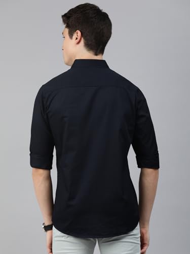 Image of Majestic Man Men Classic Slim Fit Pure Cotton Casual Shirt