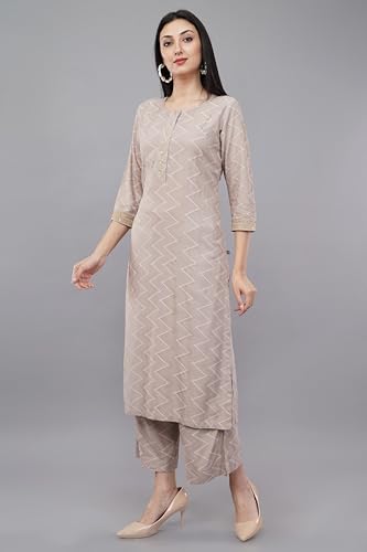 Image of SHRUTHI Women's Viscose (Rayon) Straight Printed Kurta Pure Simple Casual Kurta Ethinic wear