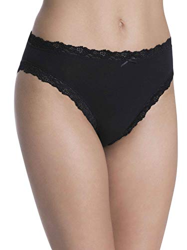 Nina von C. Damen-Slip 3er-Pack schwarz Größe 42 Nina von C. Damen-Slip 3er-Pack schwarz Größe 42