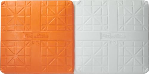 Rawlings | HOLLYWOOD IMPACT Double First Base | Softball | Includes 6\" Stanchion | Single Base