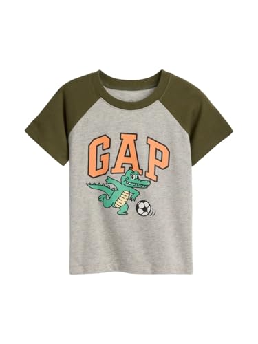 Image of Gap Baby Boys' Short Sleeve Raglan Logo Tee