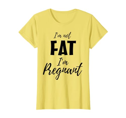 I'm Not Fat I'm Pregnant Again Tee Shirt Funny Husband Gifts T-Shirt