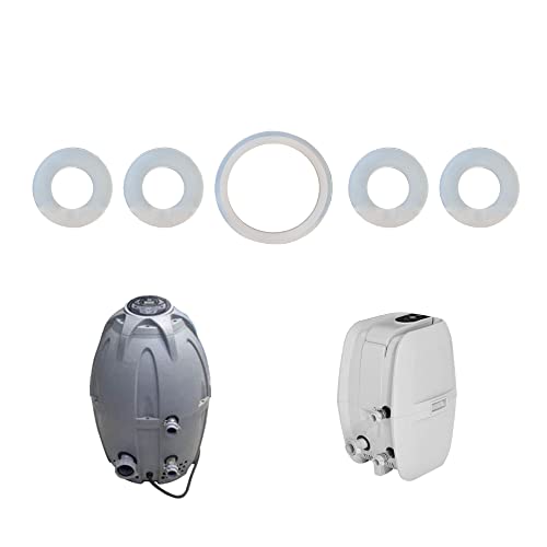 Autoacc Connector Seal Gasket Set, Air Pump Gasket Compatible with Bestway Saluspa Coleman Lay-z-spa...