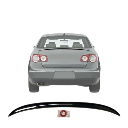 BREMER SITZBEZÜGE Alerón Trasero para Maletero, alerón Negro, Compatible con VW Passat B6 B7 B8 a Partir de 2010