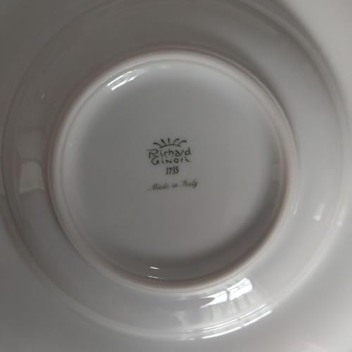 希少 GINORI 1735 ジノリ ホワイト パスタ皿 箱あり 【公式通販】