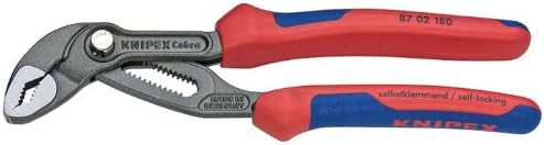 Knipex 8702180 7 1/4-Inch Cobra Pliers - Comfort Grip