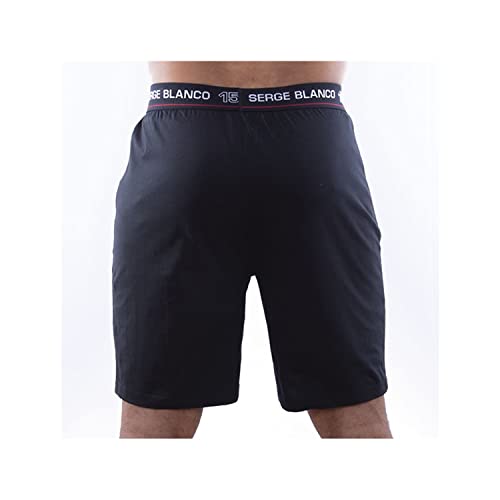 Ensemble de pyjama homme coton doux anti transpiration Serge Blanco