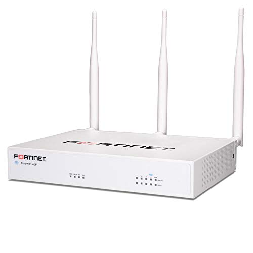 Fortinet Fortiwifi-40F Network Security Appliance With 3 Year 24X7 Forticare And Fortiguard Unified Threat Protection (Fwf-40F-Bdl-950-36) #TOP2
